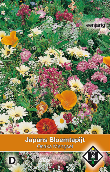 Japans bloemtapijt mengsel 'Osaka' Eenjarig Bloemenmengsel