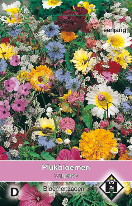 Plukbloemenmengsel 'Surprise' Eenjarig Bloemenmengsel
