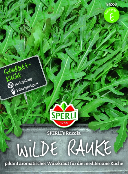 Diplotaxis tenuifolia 'Roma' ( Biologisch)  Wilde rucola,grote zandkool